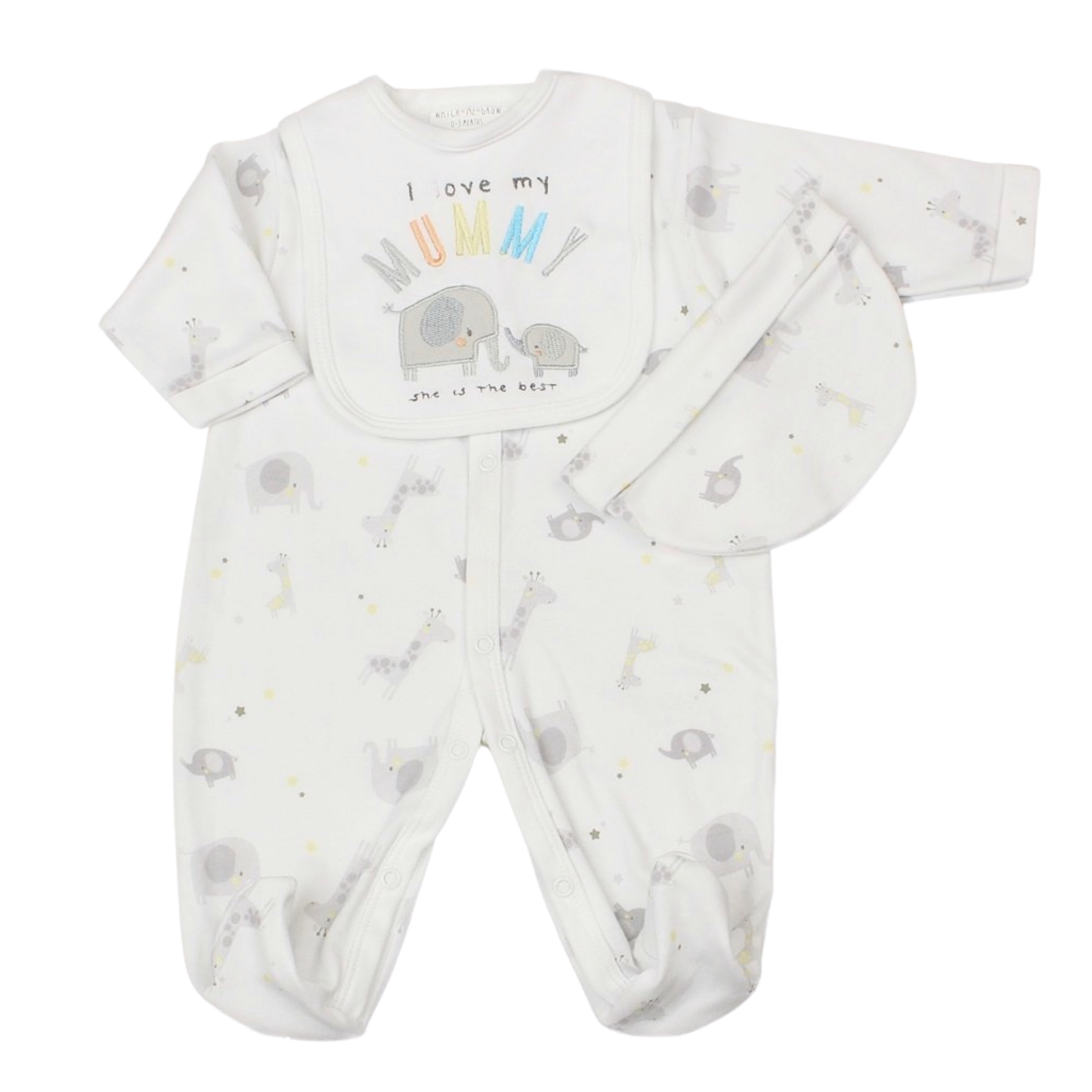 I Love My Mummy Neutral 3 PC Set