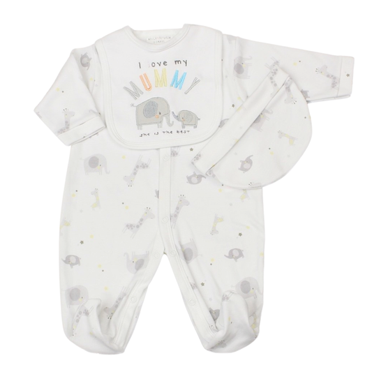 I Love My Mummy Neutral 3 PC Set