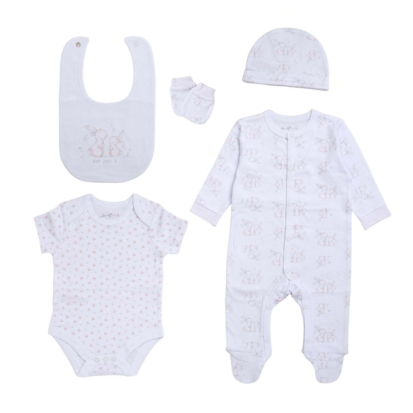 I Love You Bunny 5PC Set