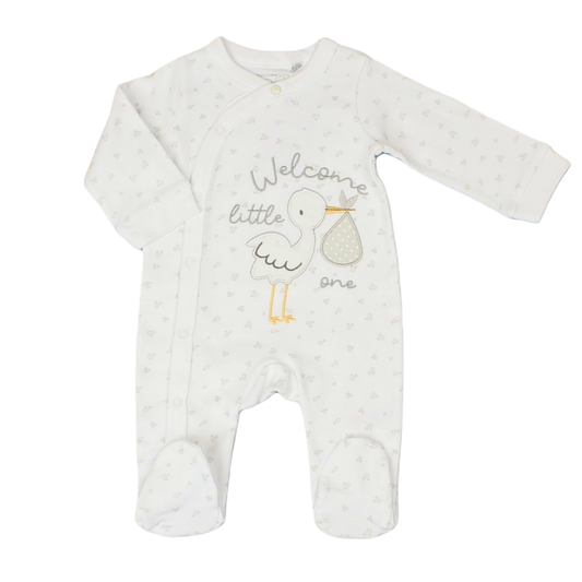 Welcome Little One Sleepsuit