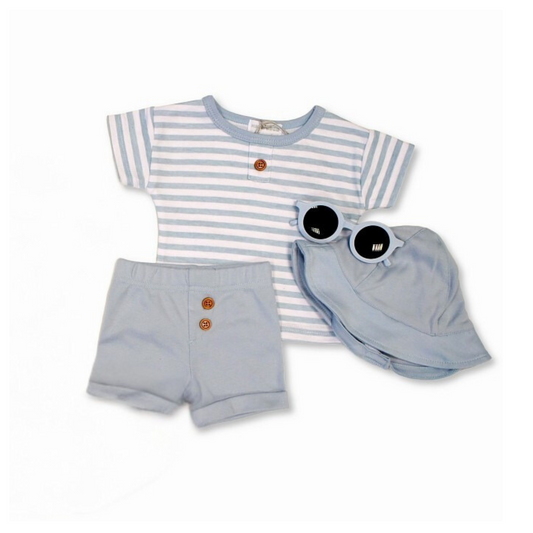 Pinstripe Summer 4PC Set