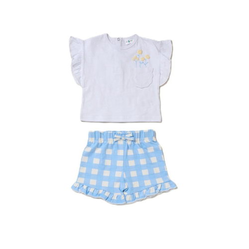 Wildflower Gingham Summer Set