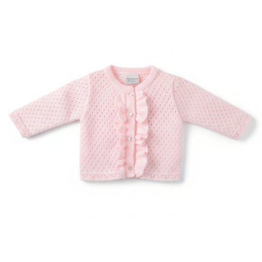 Luella Pink Frill Cardigan