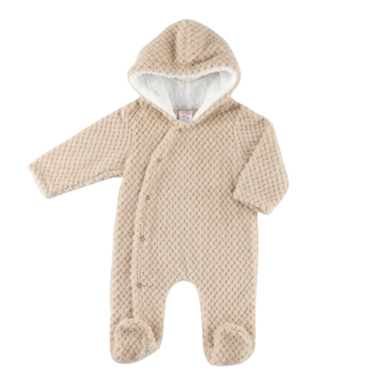 Waffle Hooded Pramsuit