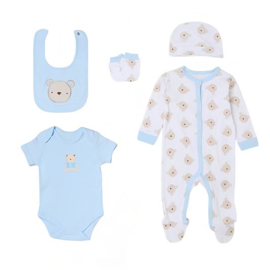 Born In 2026 Teddy 5PC Set