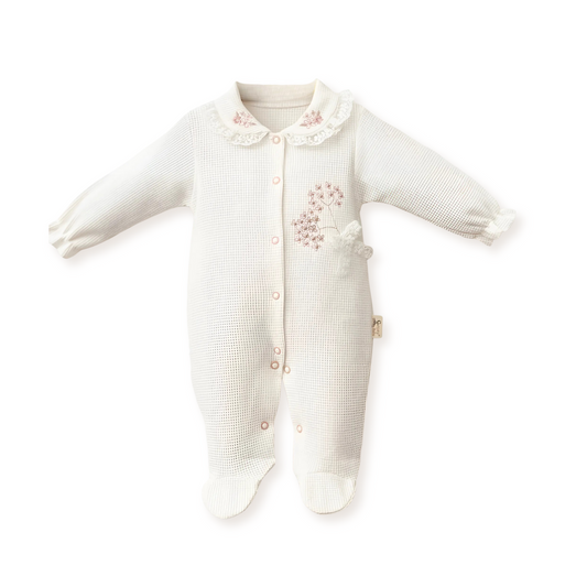 Sweet Clementine Vintage Sleepsuit