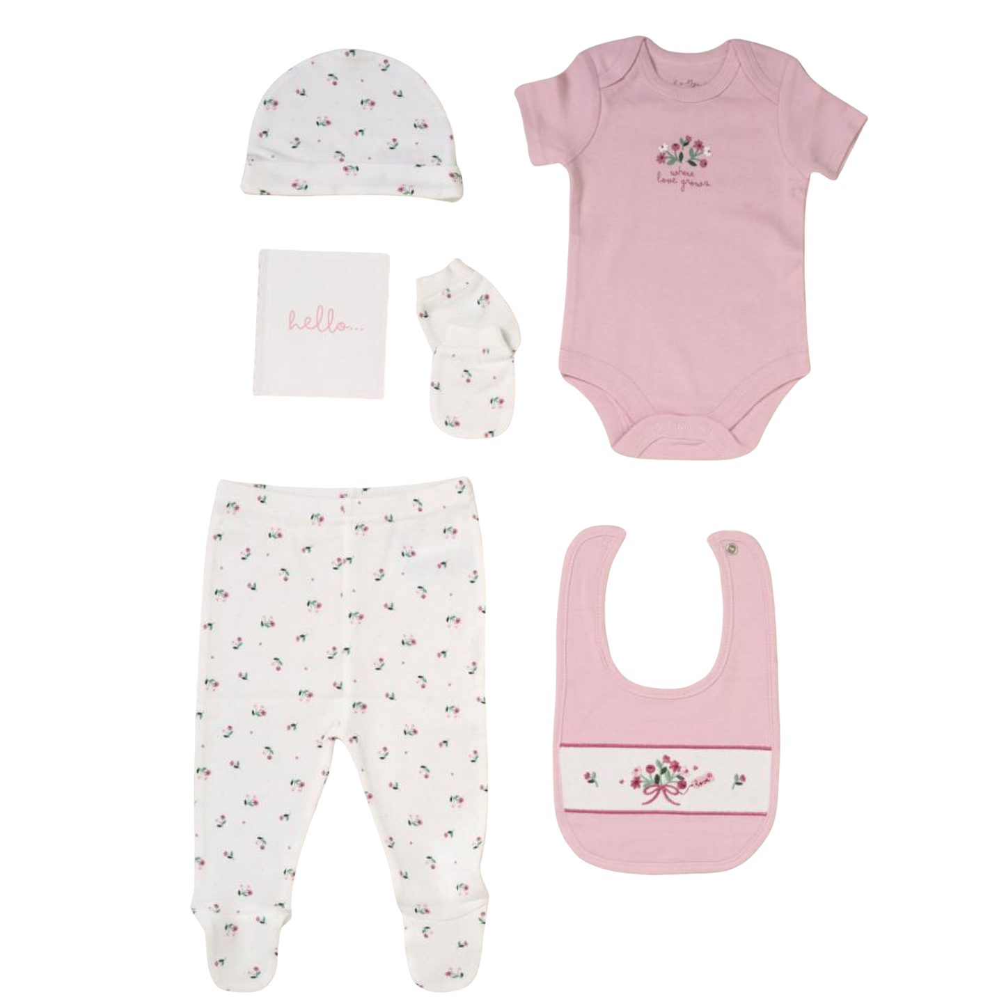 Where Love Grows 6PC Set