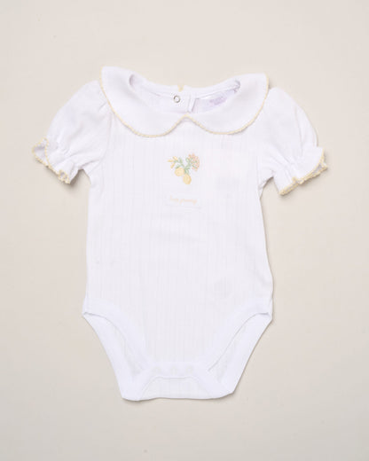 Keep Growing Lemon Ruffles Outfit Set