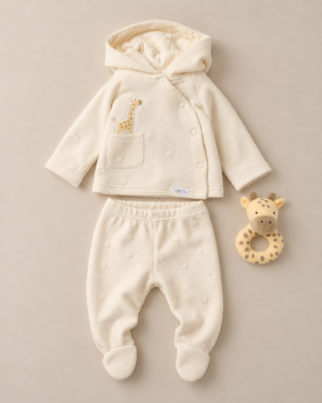 GIraffe Star Quilted Set
