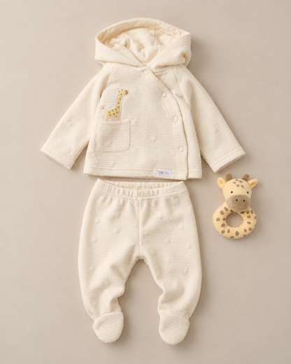GIraffe Star Quilted Set