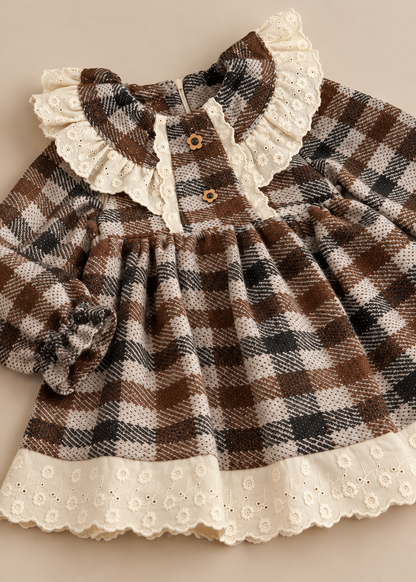 Greta Check Dress