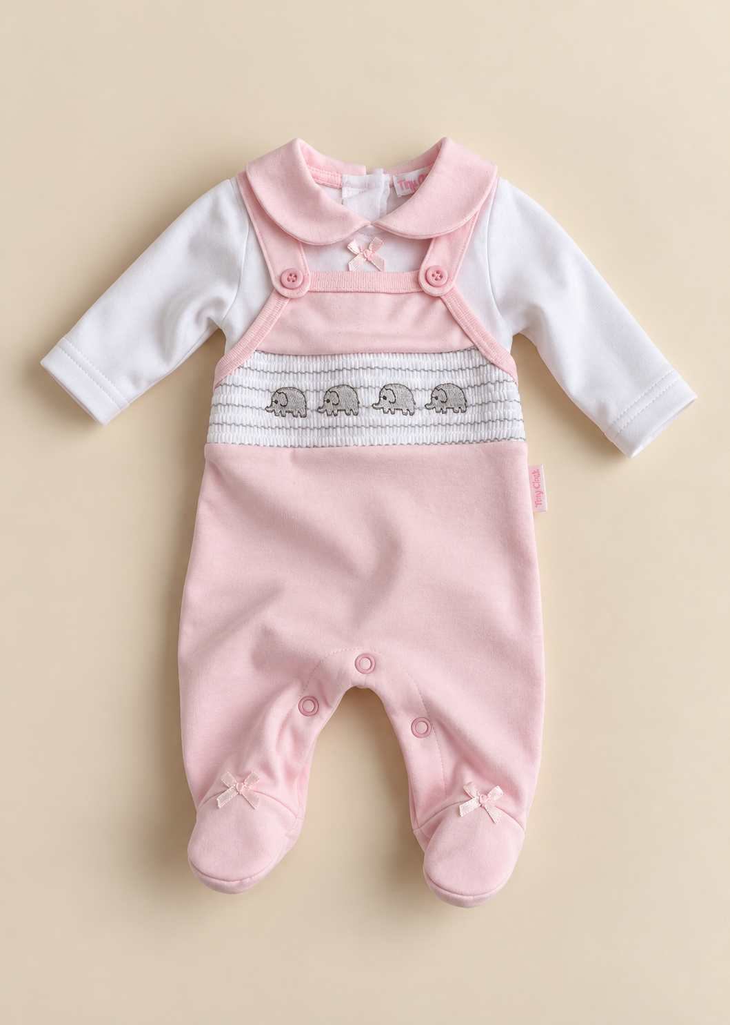 Prem Smocked Elephant All In One