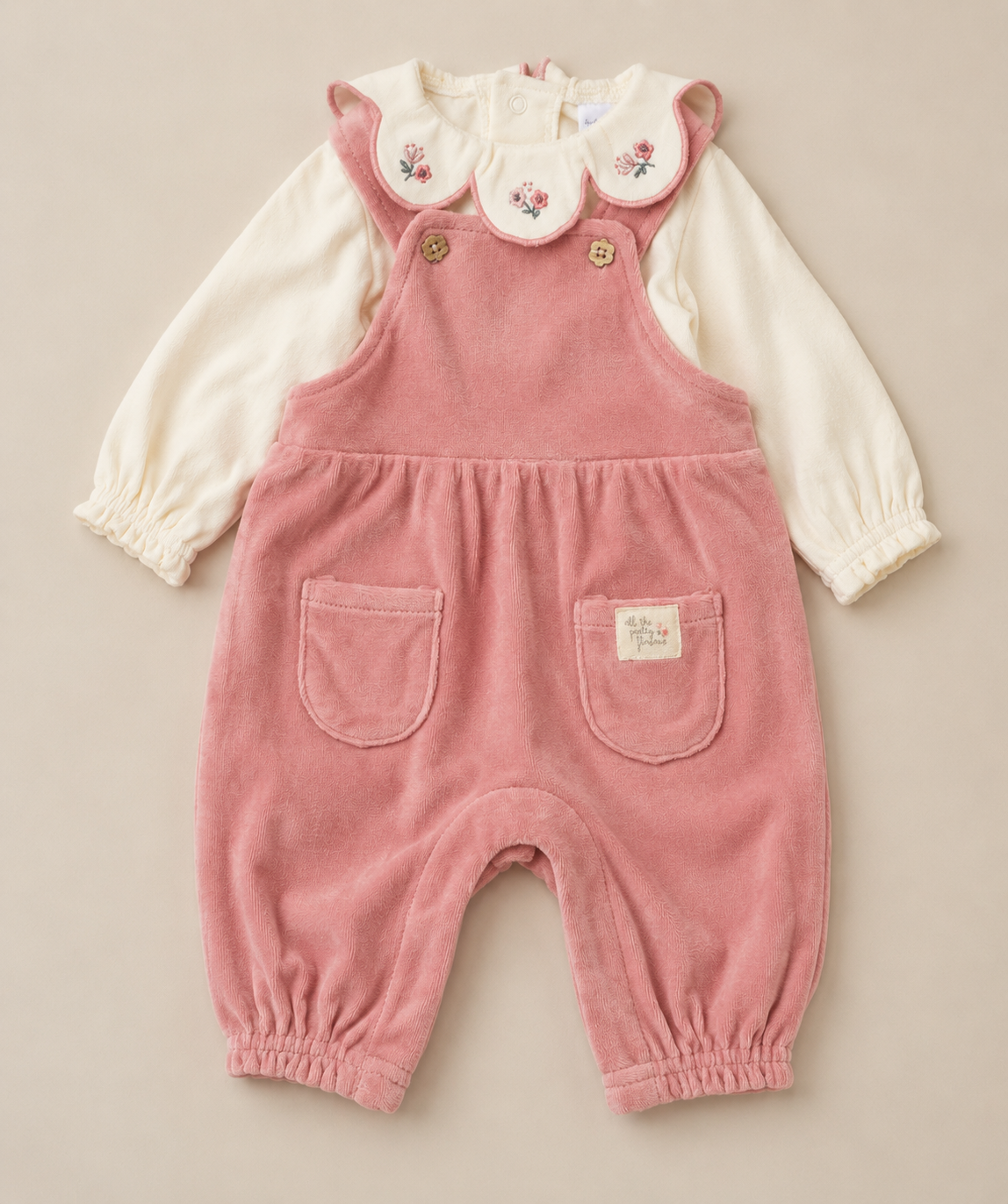 Gigi Pretty Flowers Dungaree