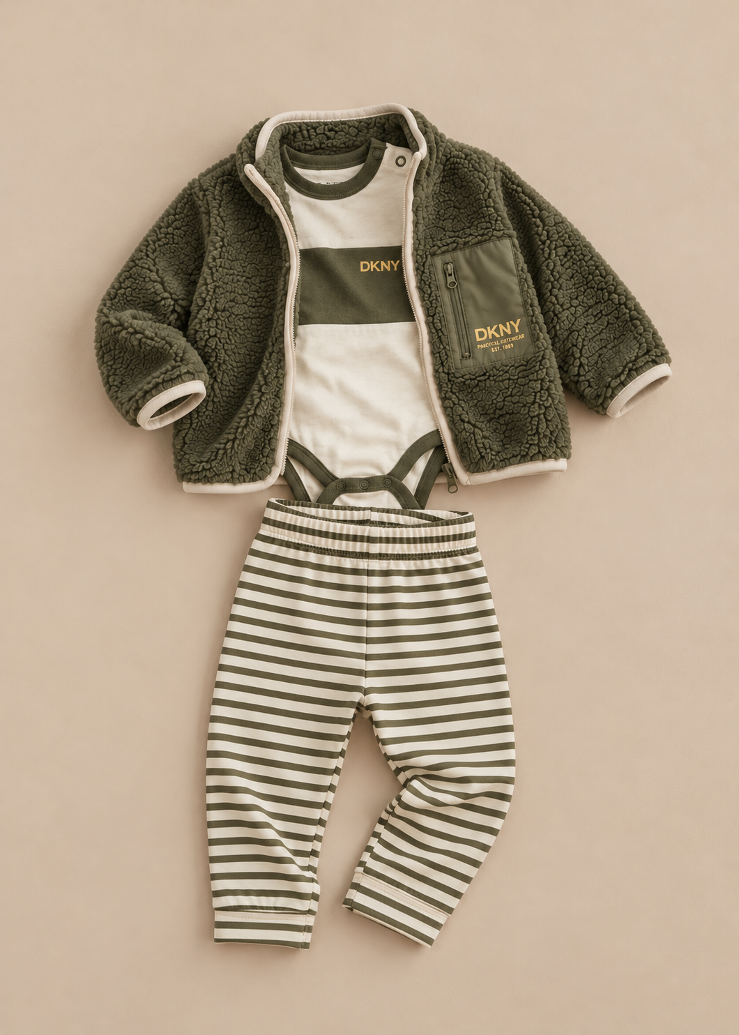 DKNY Fleece Outfit Set
