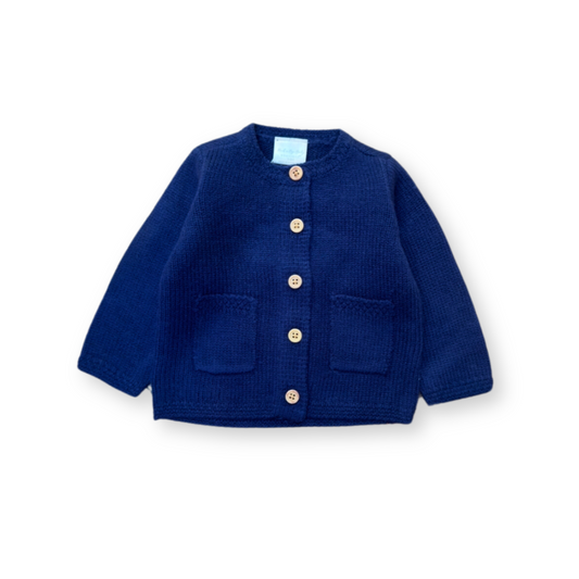 Knitted Pocket Cardigan