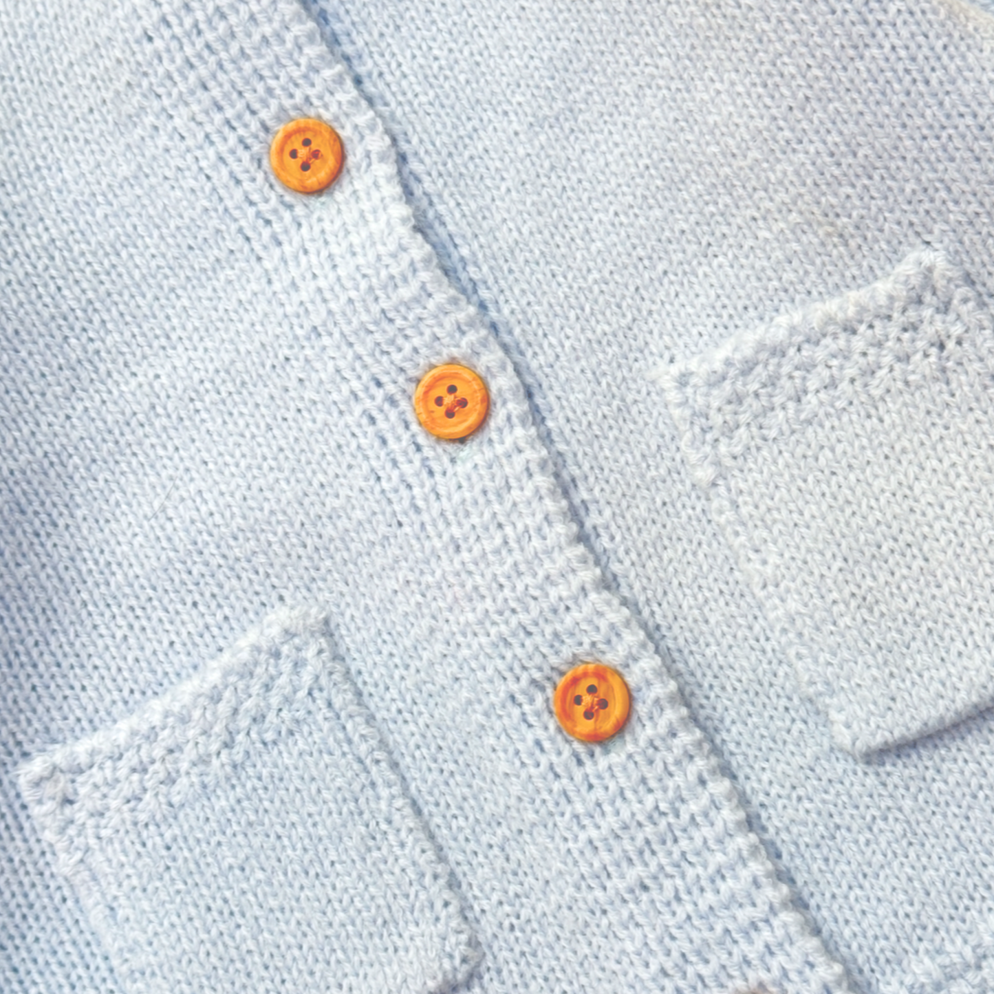Knitted Pocket Cardigan