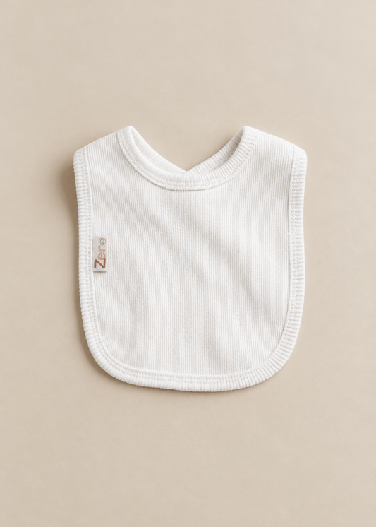Ribbed Plain Velcro Bib