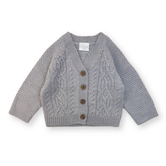 V-Neck Knitted Cardigan
