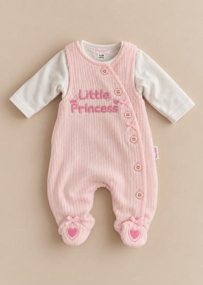 Prem Little Princess Dungaree Set