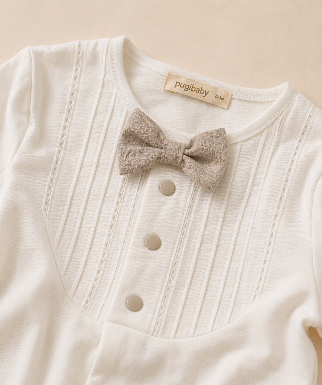 Bow Tie Elegance Romper