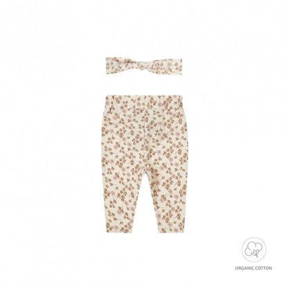 Organic Trousers & Hairband Set