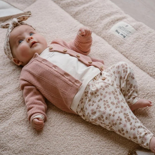 Organic Trousers & Hairband Set