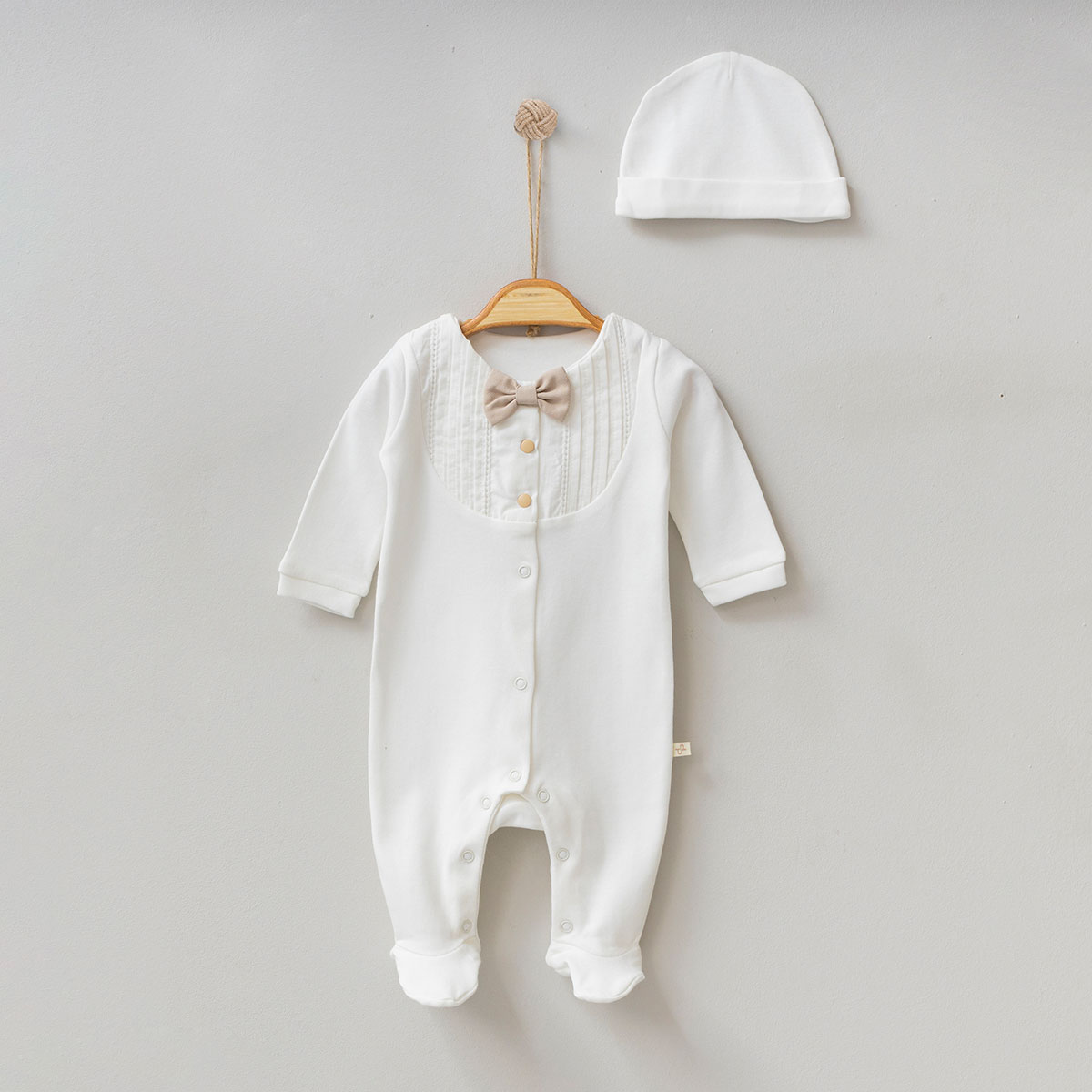Bow Tie Elegance Romper