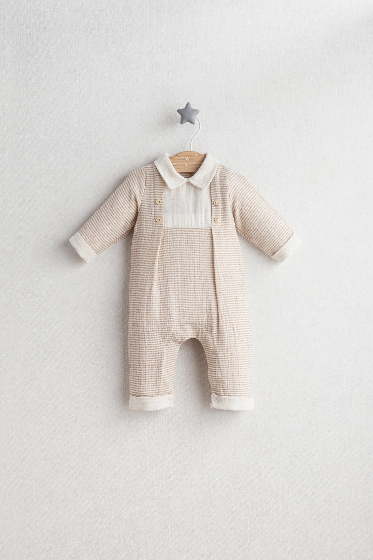 Little Sailor Pinstripe Romper