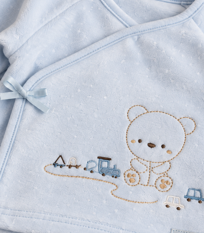 ABC Teddy Velour Outfit Set