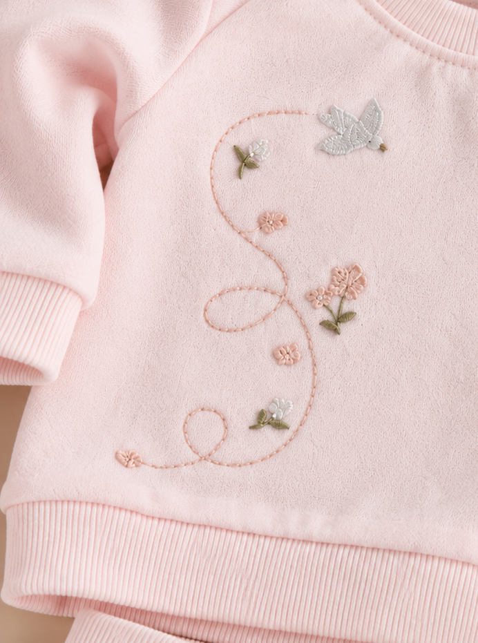 Bird Garden Velour Tracksuit