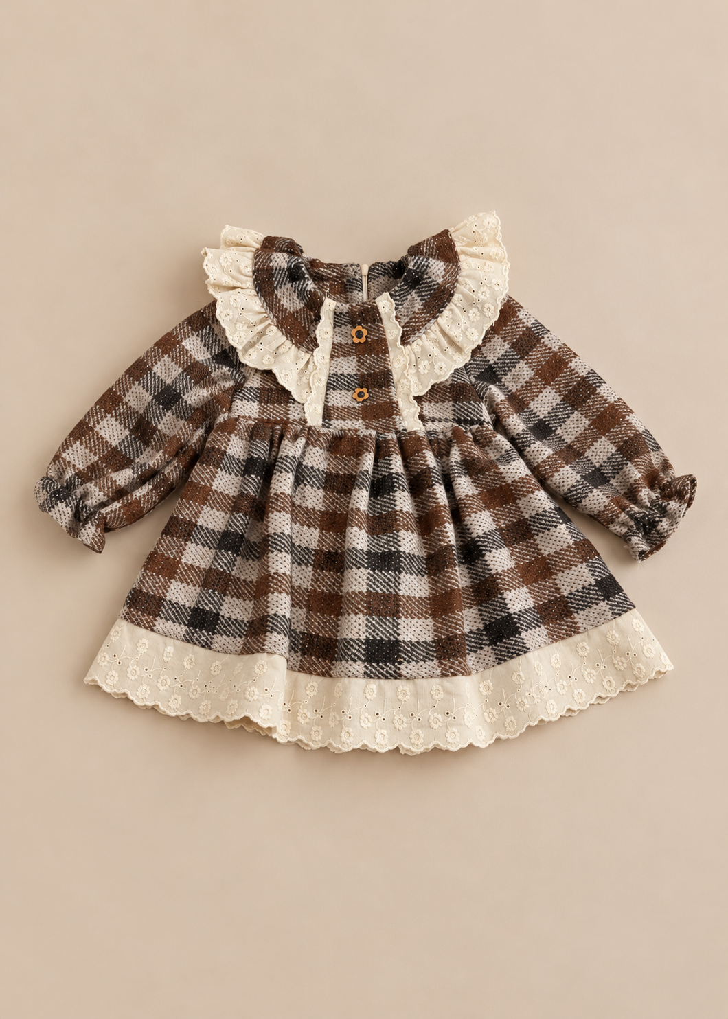 Greta Check Dress