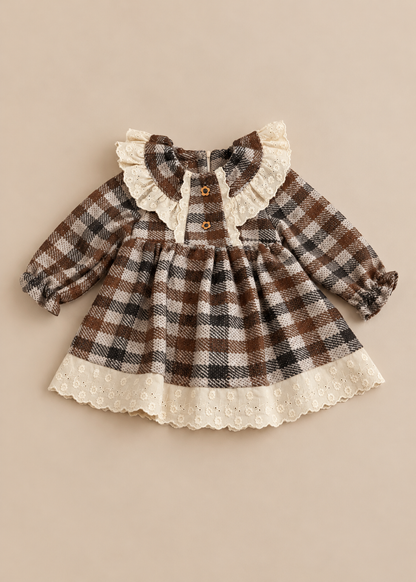 Greta Check Dress