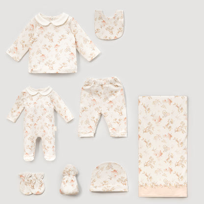 Newborn Shine Baby Layette 8 Piece Box