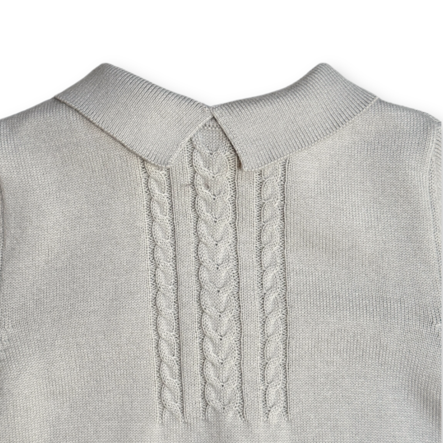 Grey Knitted Sleep-suit