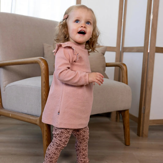 The Pink Ruffles Dress