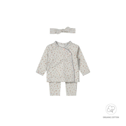 The Grey Floral Set