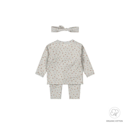 The Grey Floral Set
