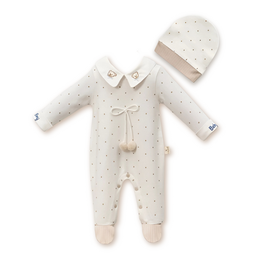 Darcy Bear Vintage Sleepsuit Set