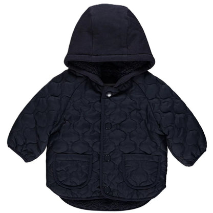 Quilted Hooded Jacket
