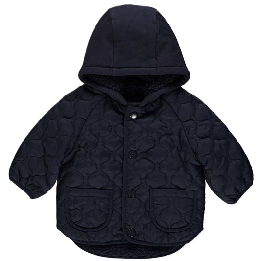 Quilted Hooded Jacket