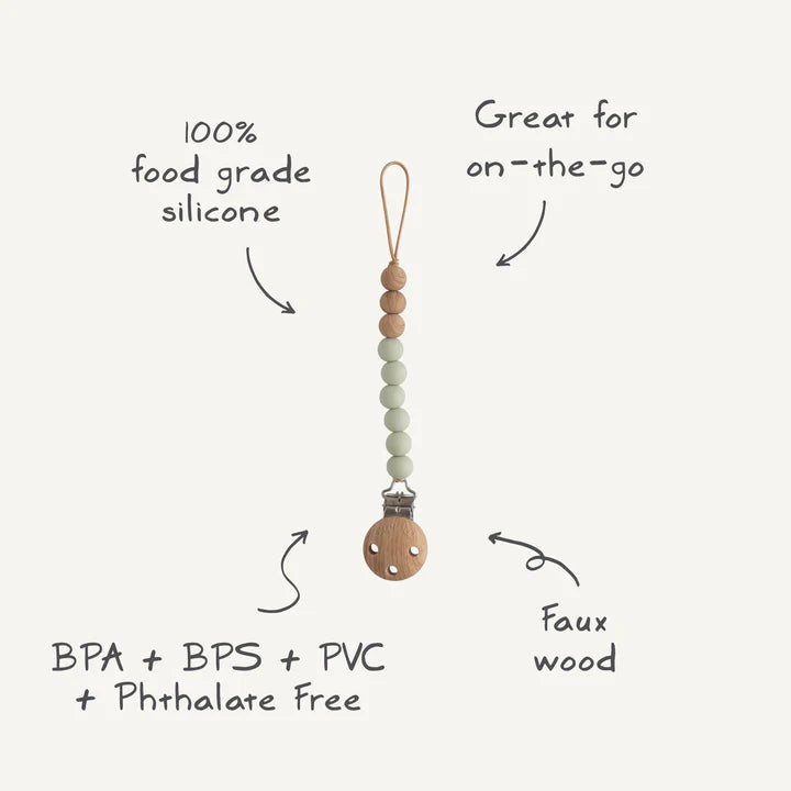 Eva Silicone Pacifier Clip