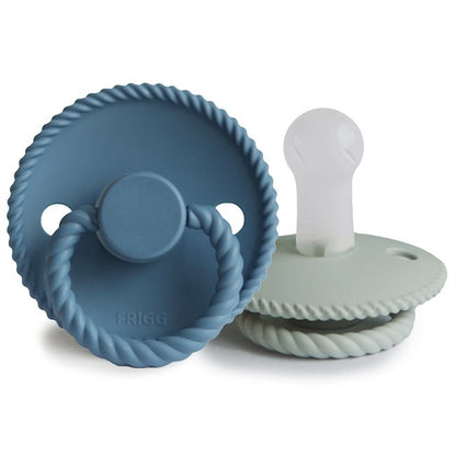 FRIGG Rope Silicone Pacifier 2-Pack