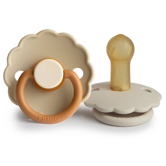 FRIGG Daisy Natural Rubber Pacifier 2-Pack